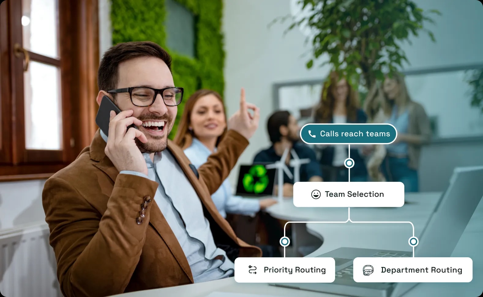Calls Reach the Right Team