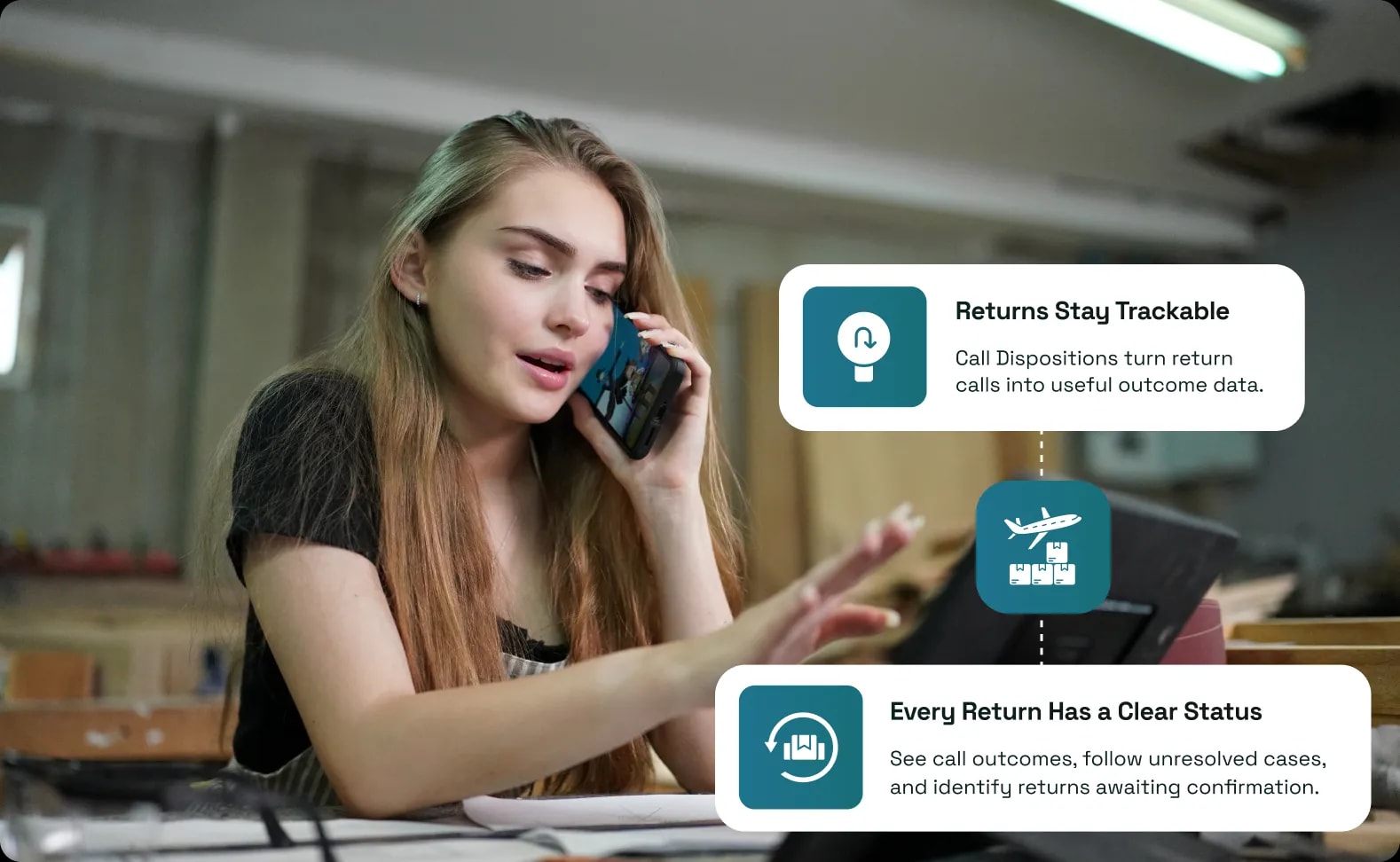 Returns Stay Trackable