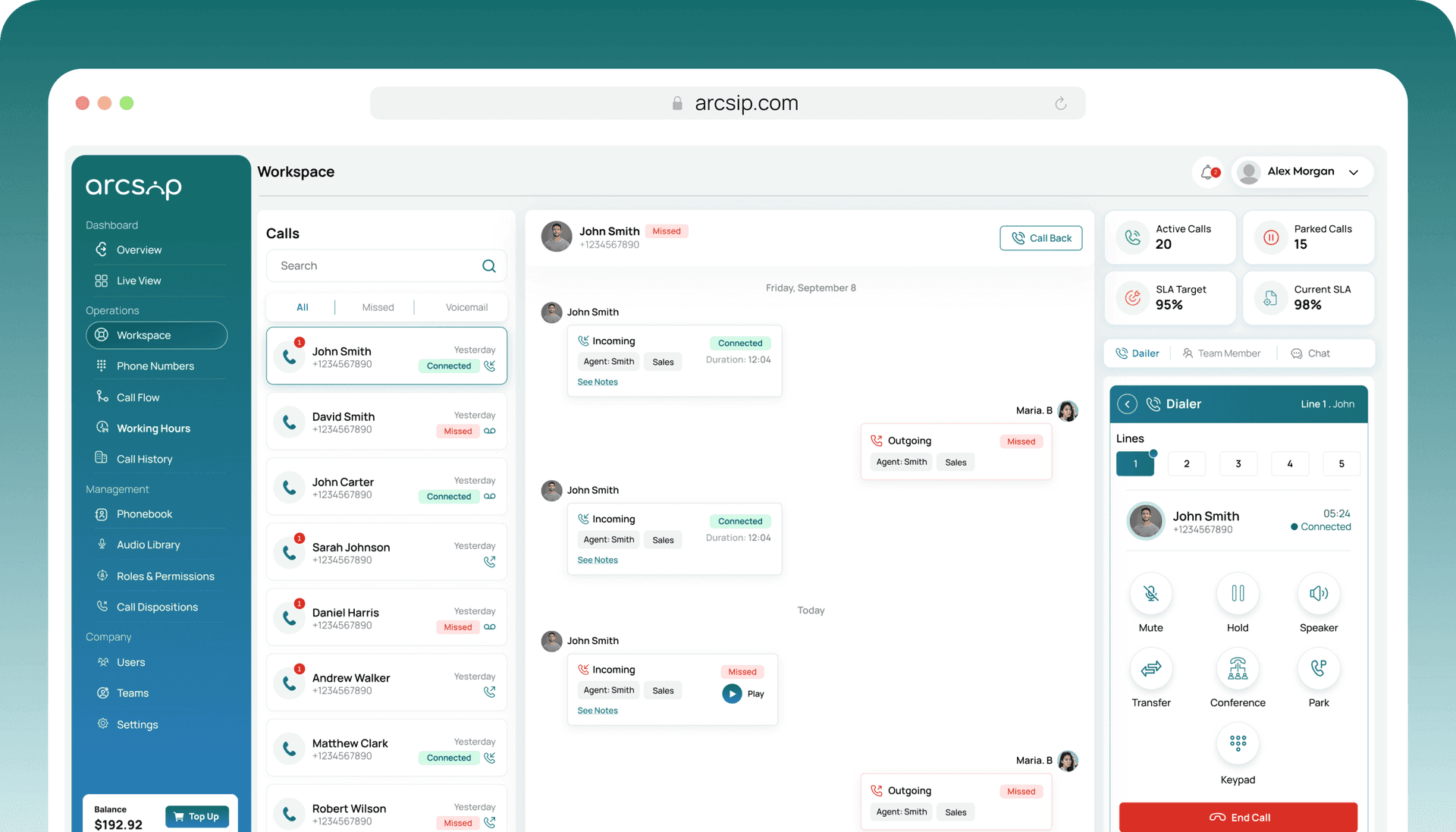 ArcSIP New Account Setup and Sign-In